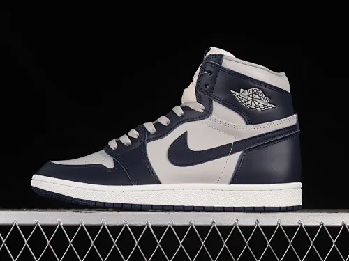All categories Air Jordan Jordan series basketball shoes Air Jordan 1 High LJR version Air Jordan 1 High "Georgetown" AJ1 Joe 1 Georgetown high-top basketball shoes BQ4422-400
